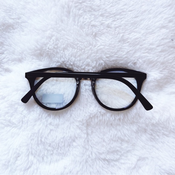 Cole Black Round Blue Light Glasses - Picture 9 of 11